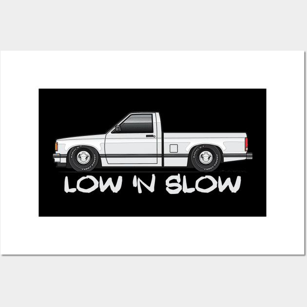 Low 'N Slow White Wall Art by JRCustoms44